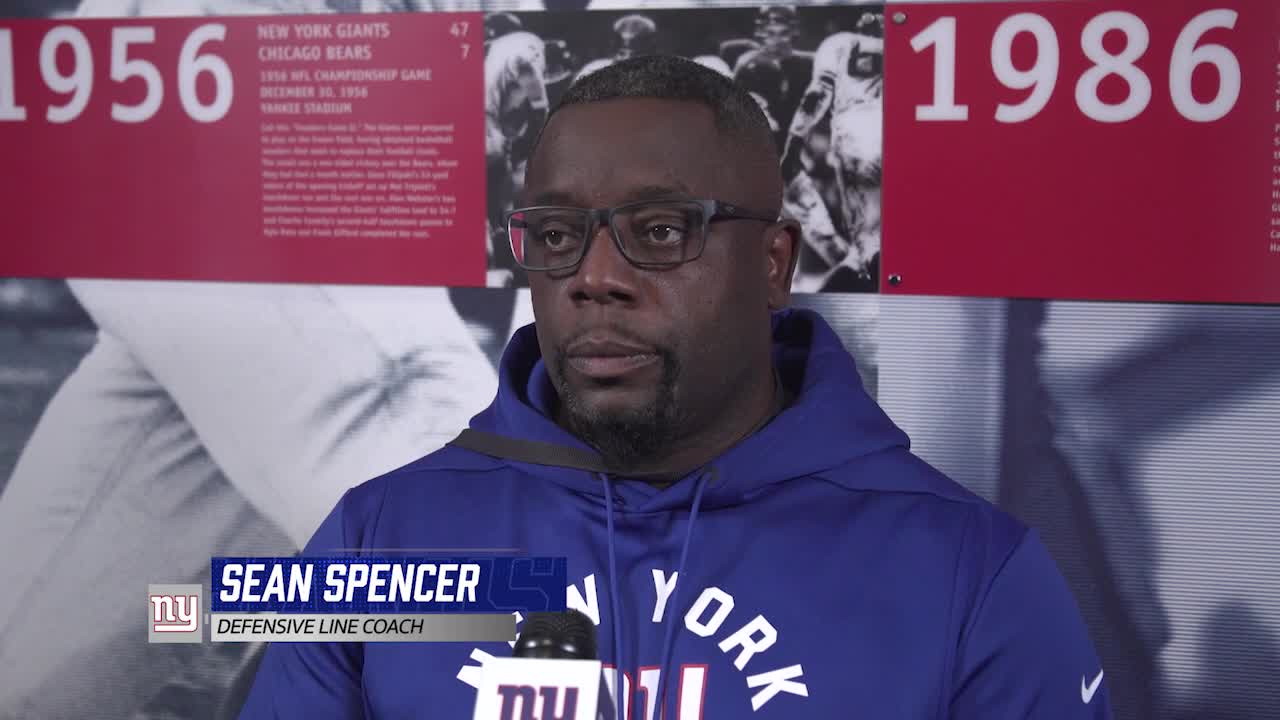 Sean Spencer is excited to start with the New York Giants, but first, he  thanked Penn State nation 