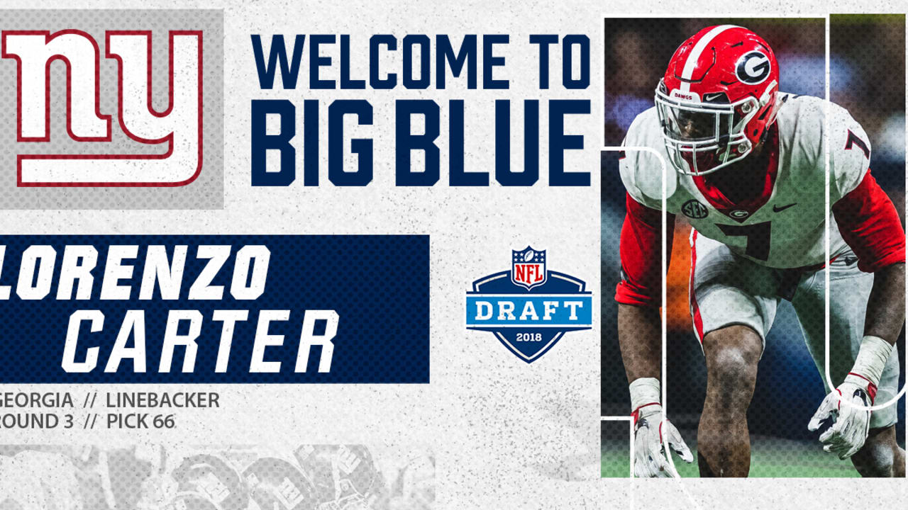 Lorenzo Carter, New York Giants, Sports