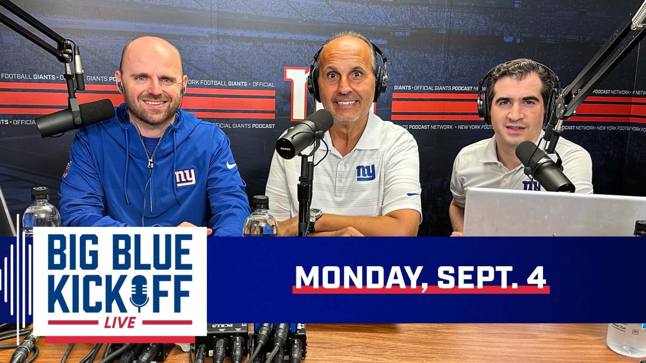 Giants-Lions Preseason Game Preview, Big Blue Kickoff