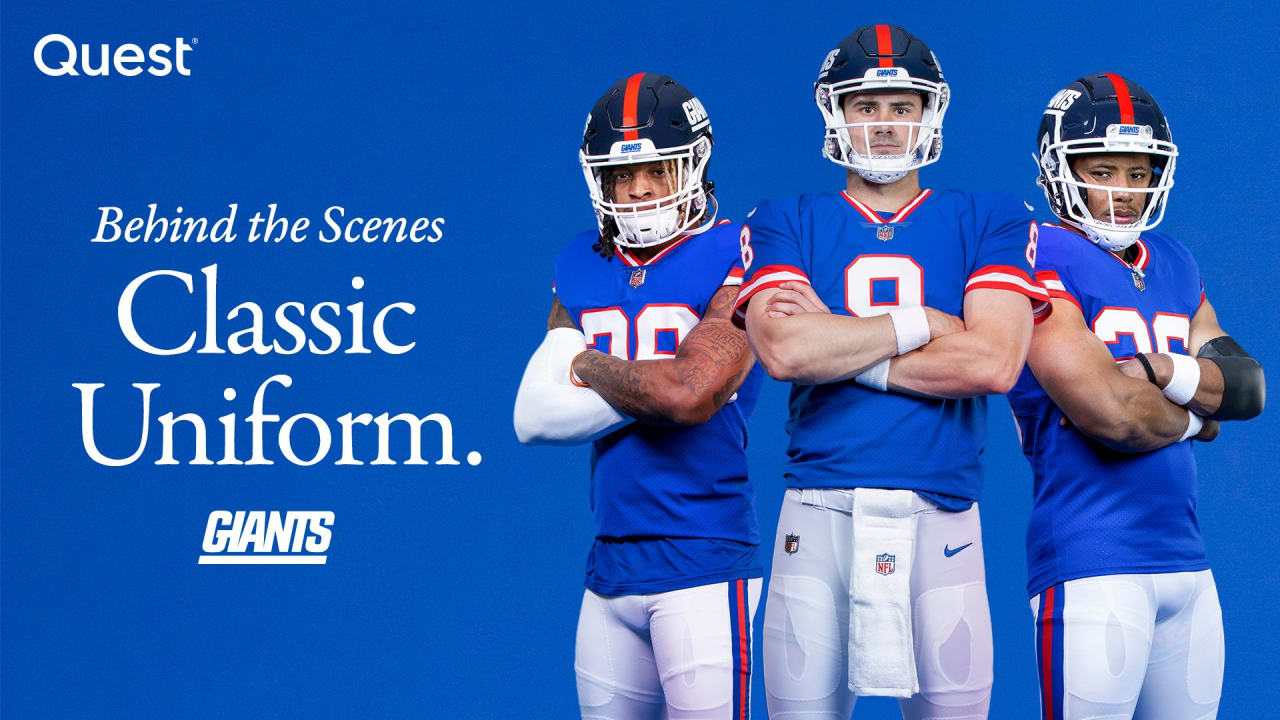 Becoming Big Blue - A History of the New York Giants Uniforms