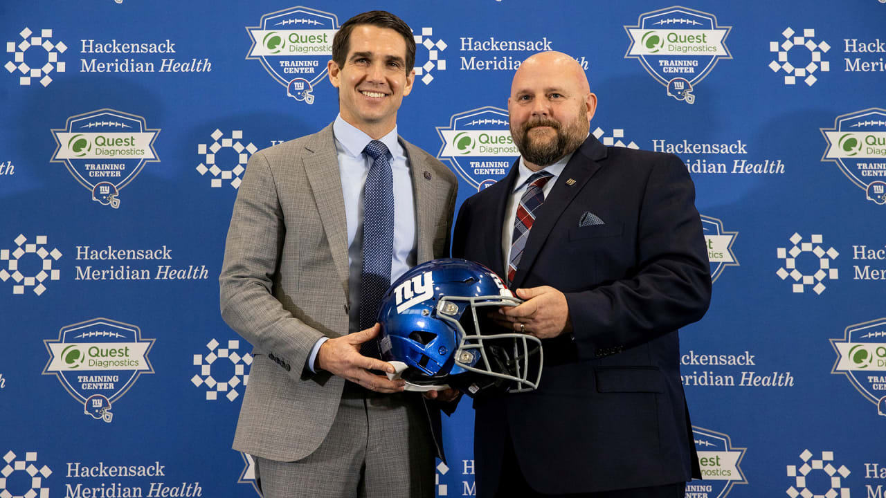 Brian Daboll, Joe Schoen aligned in vision for Giants