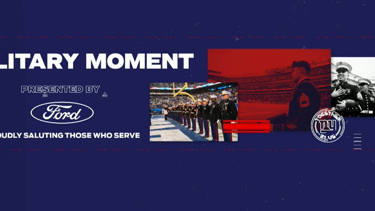 Giants Military Moment of the Week