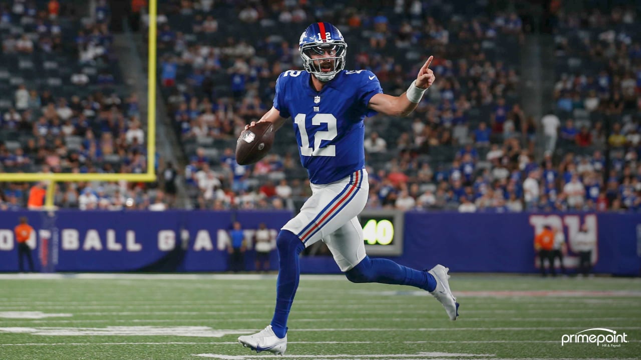 Giants elevate QB Davis Webb among roster moves