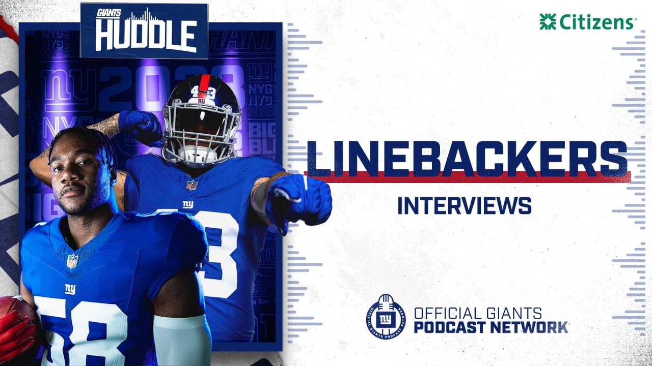 New York Giants Linebackers  Ny giants football, New york giants