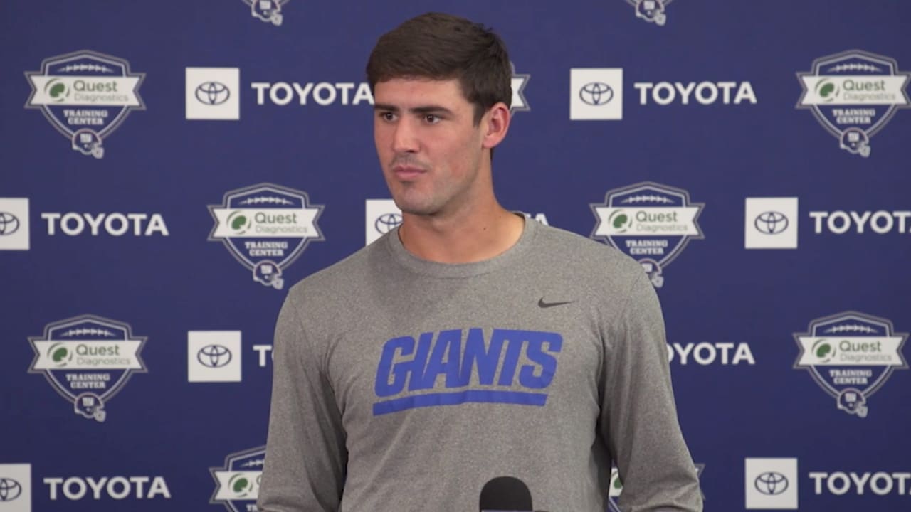 QB Daniel Jones on learning process at Training Camp