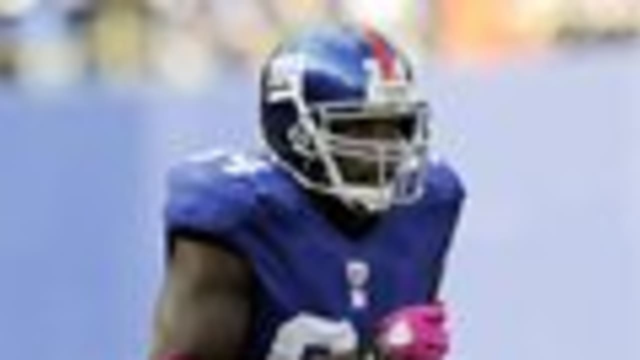 New York Giants Mathias Kiwanuka's season is over due to herniated