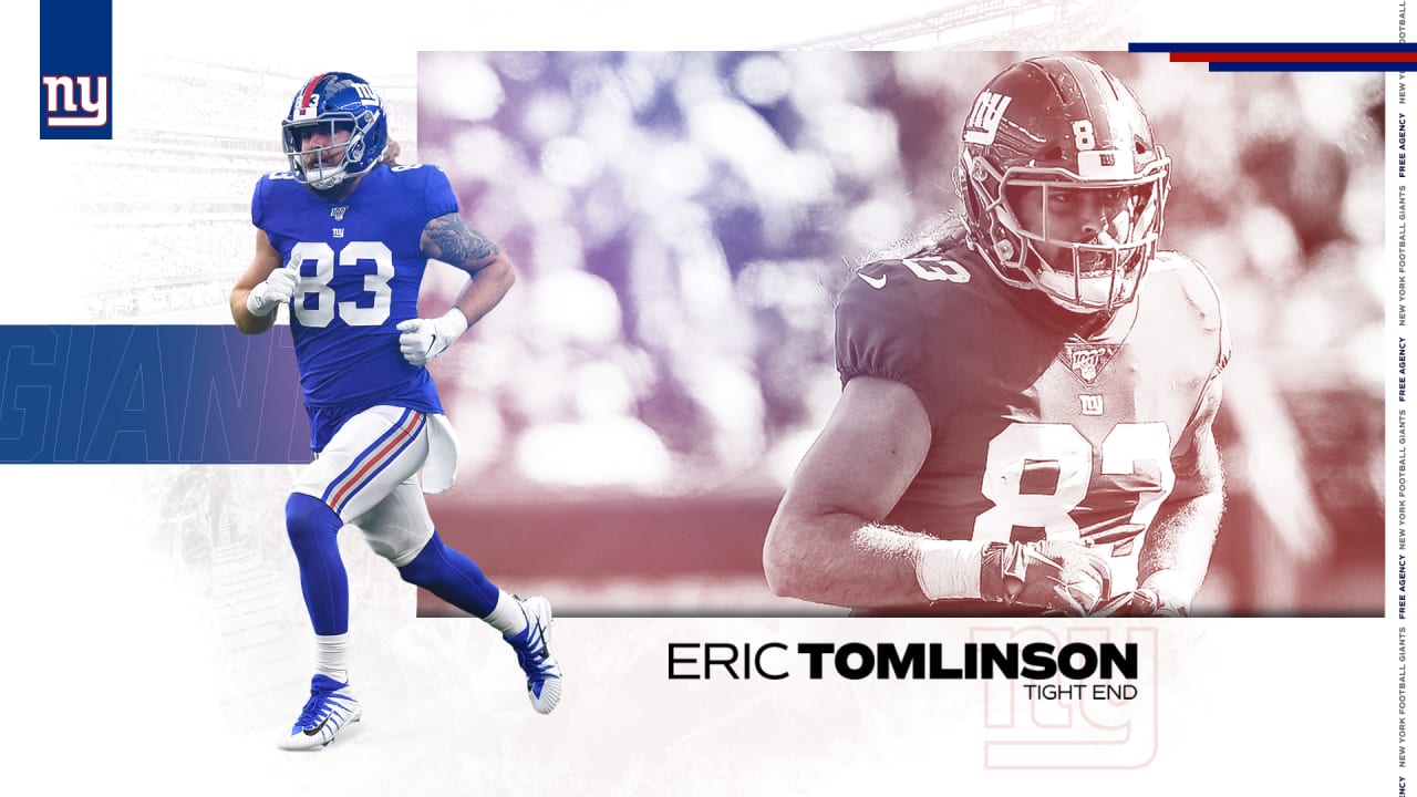 Reports: Giants agree to terms with TE Eric Tomlinson