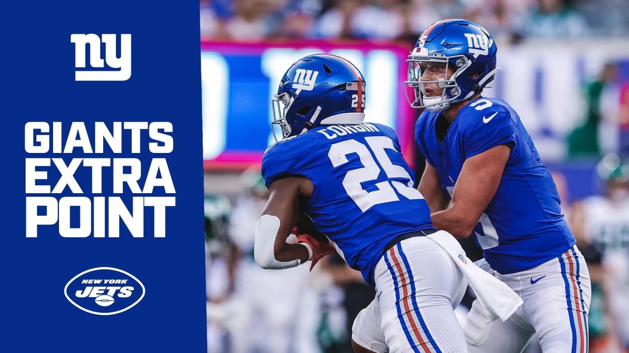 Giants Extra Point Giants vs. Jets Recap