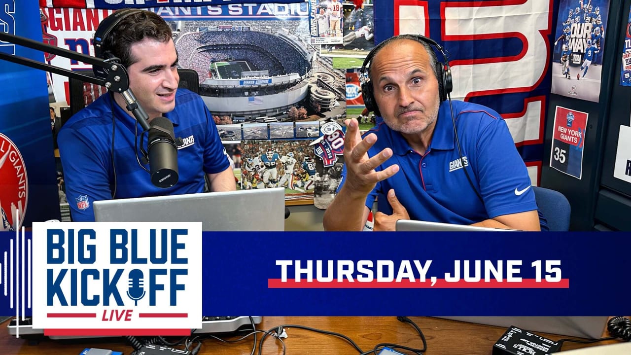 Big Blue Kickoff Live 6/15 | Minicamp Takeaways And Homer Jones