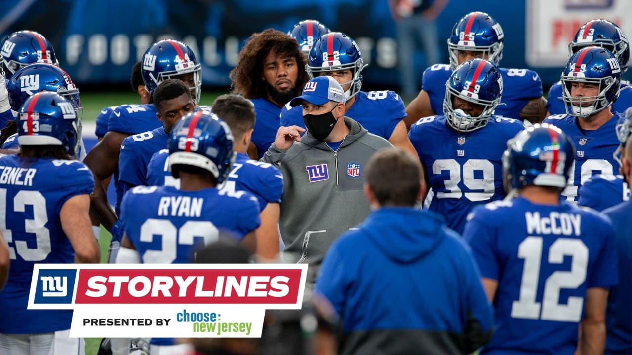 Saquon Barkley Rocks NY Giants Gear to Barber Shop