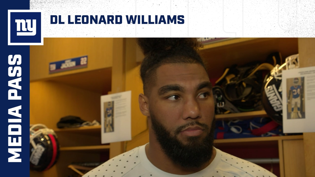 DL Leonard Williams 'I'm moving pretty well, making some progress'