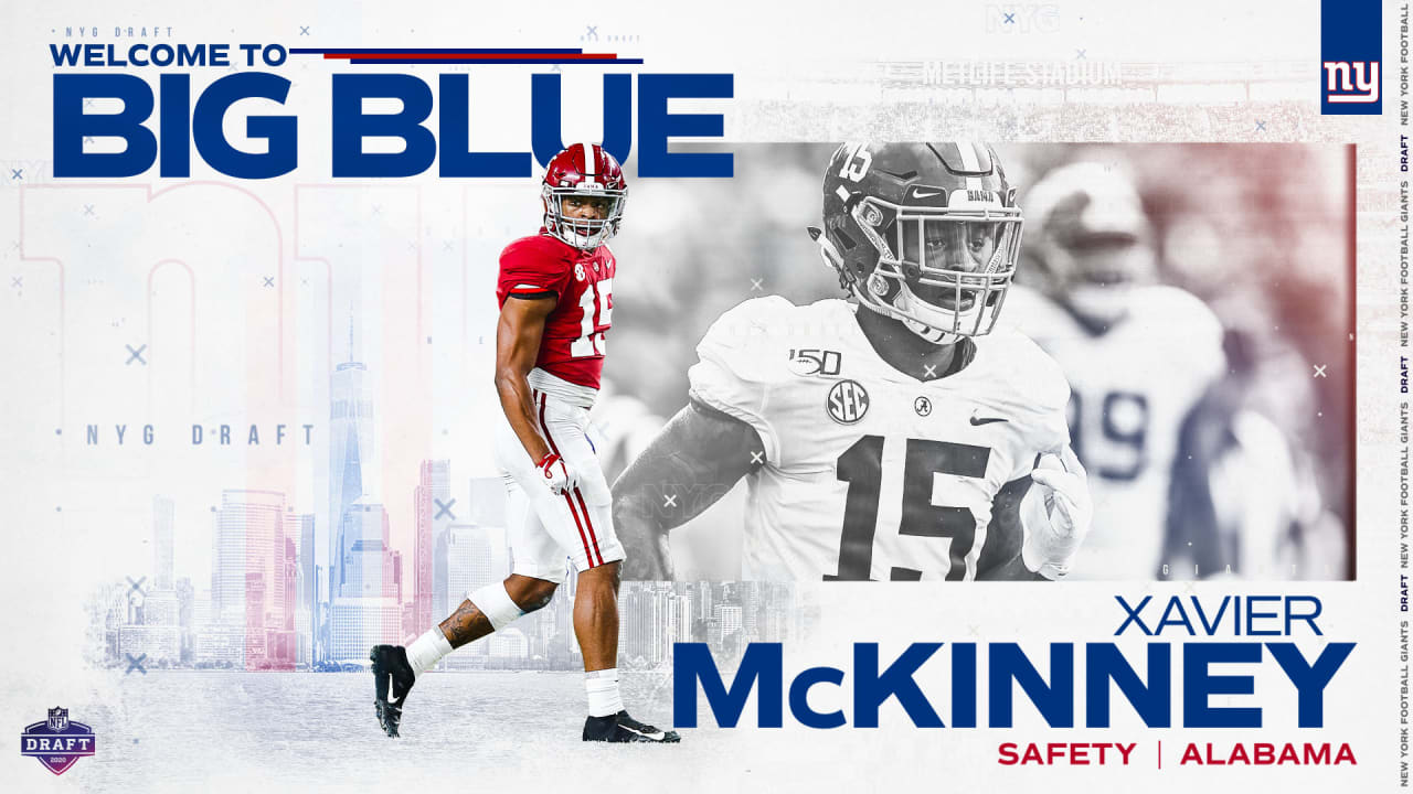 Xavier McKinney, New York Giants NFL draft pick: 3 things to know