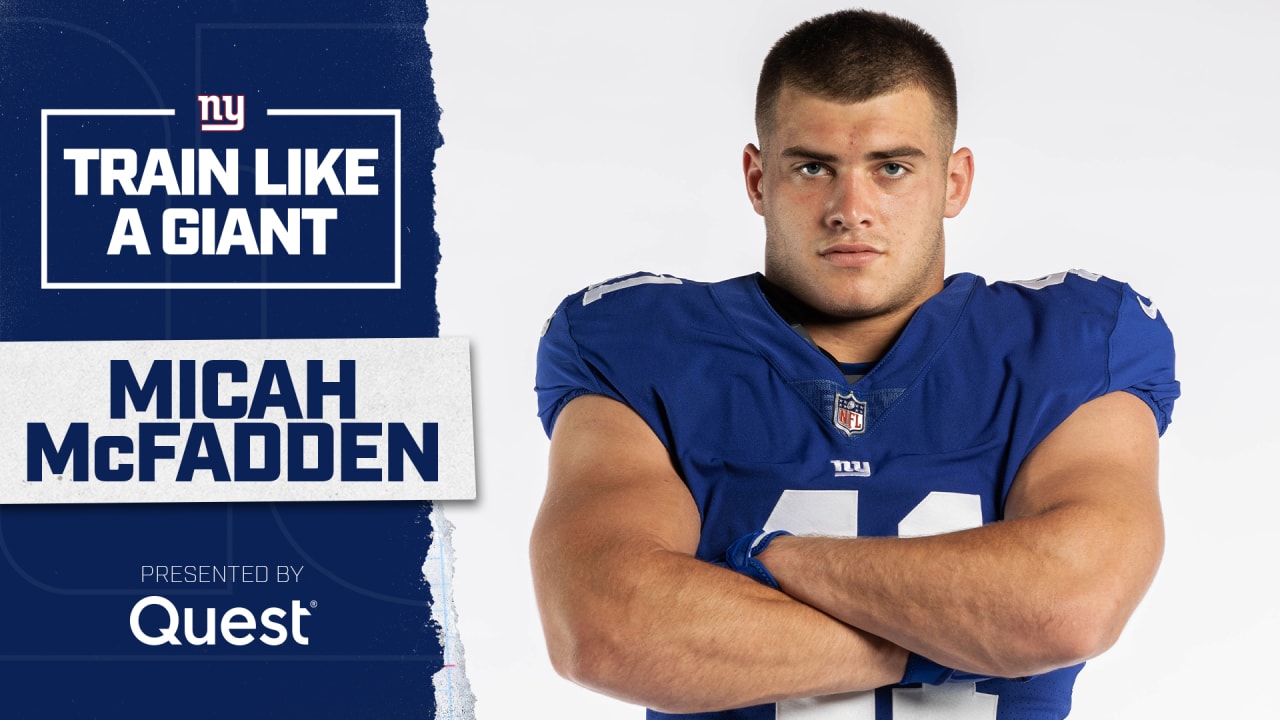 Train Like A Giant: LB Micah McFadden