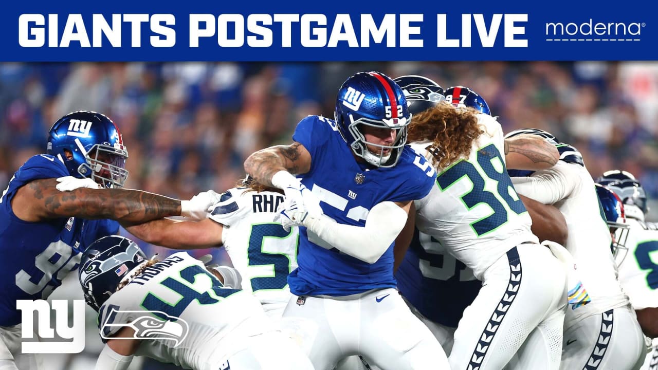 Giants Postgame Live: Takeaways from Week 4