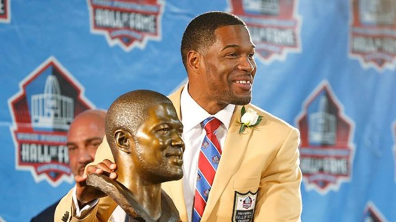 NY Giants great Michael Strahan expects emotional Hall of Fame induction –  New York Daily News