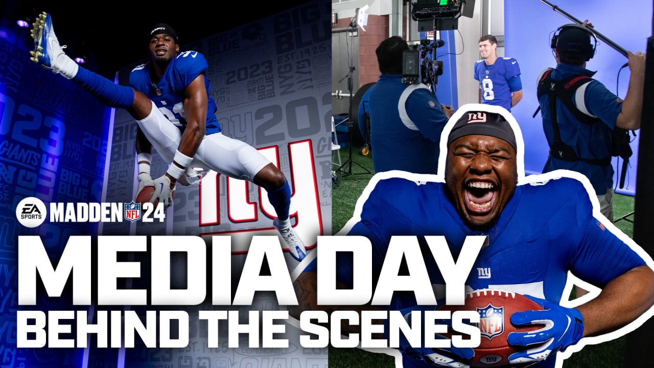 Behind-the-scenes: Giants Pregame Live production meeting, New York Giants