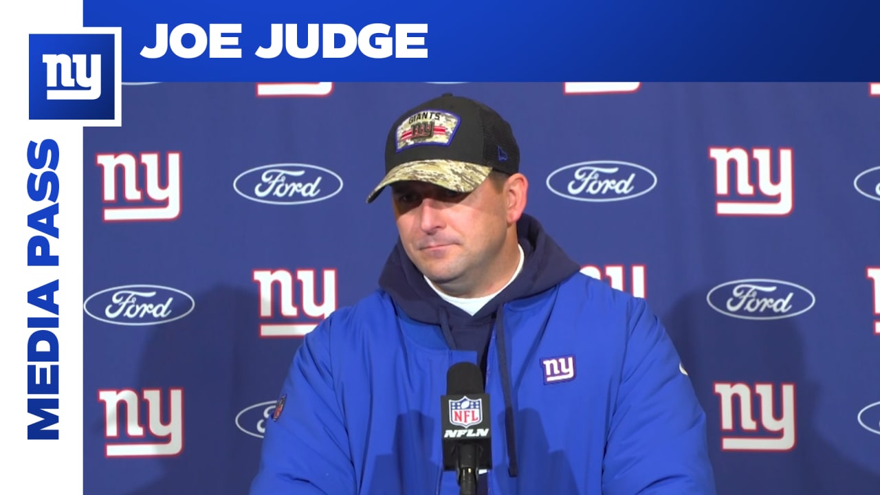 New York Giants coach Joe Judge rips Philadelphia Eagles for tanking