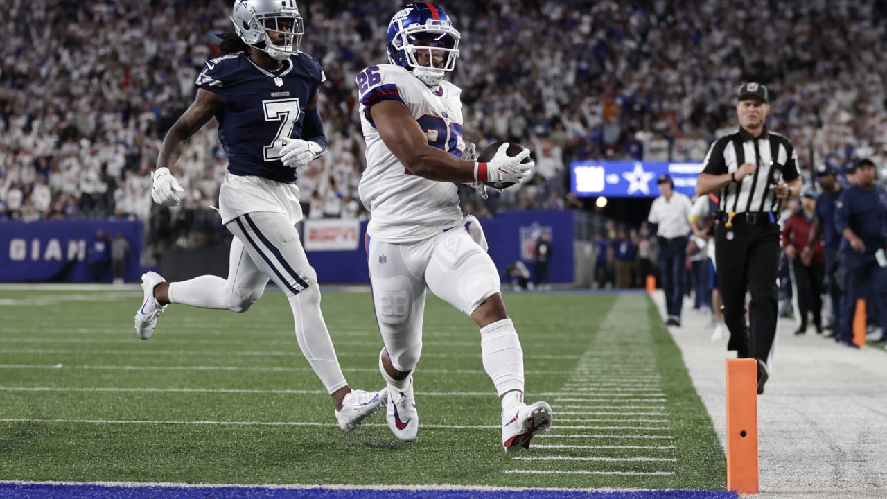 Giants vs. Cowboys Week 3 Highlights: Saquon Barkley's Top Plays