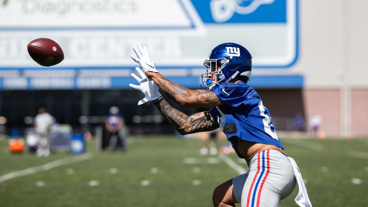 Sterling Shepard changed number to honor late father