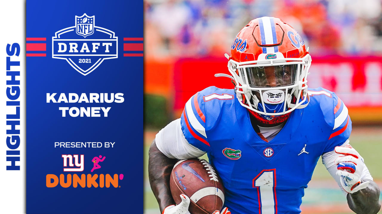 Giants take Florida WR Kadarius Toney in NFL Draft after trading down