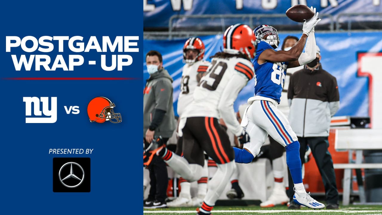 Postgame Wrap-Up: Giants struggle in red zone vs. Browns