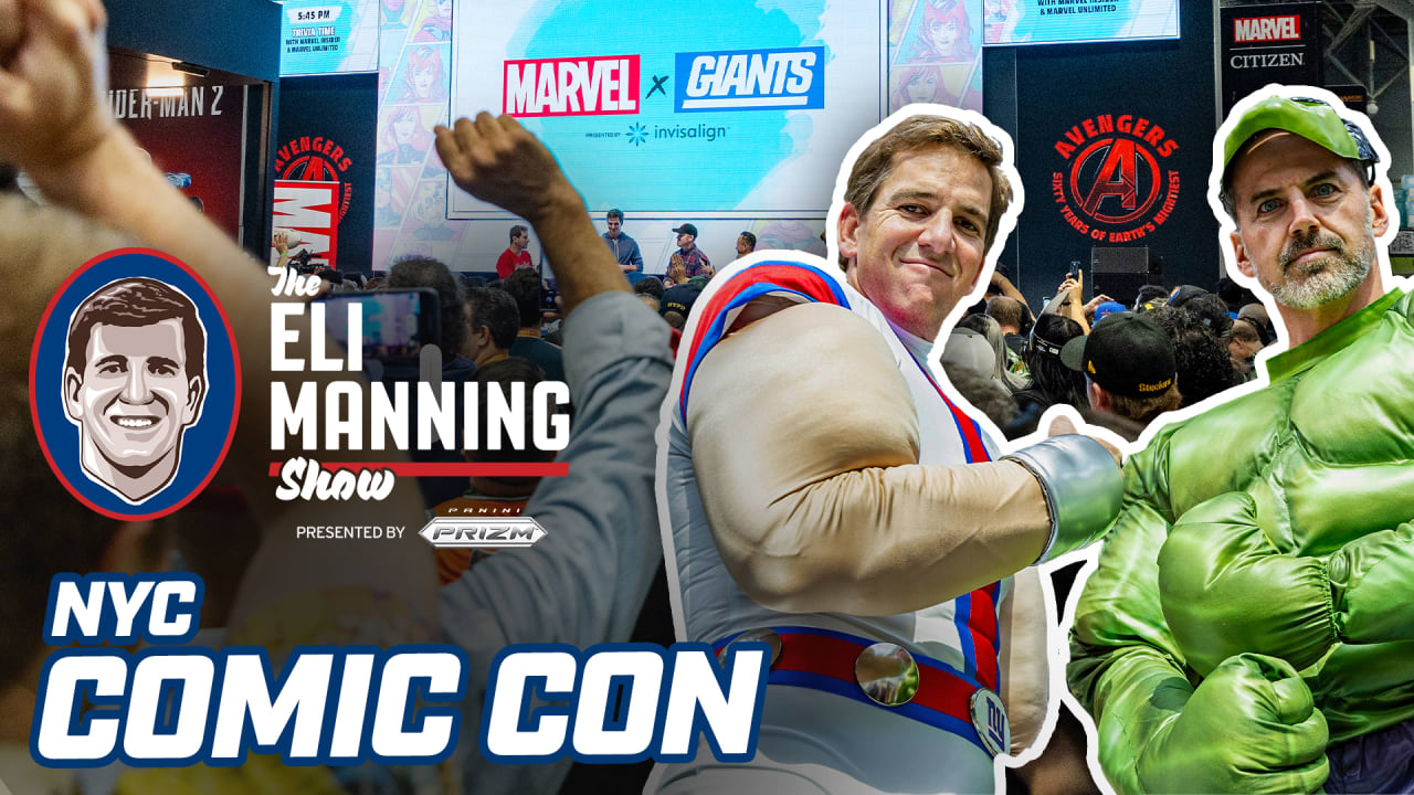 🎥 The Eli Manning Show: Eli & Shaun take over Comic Con
