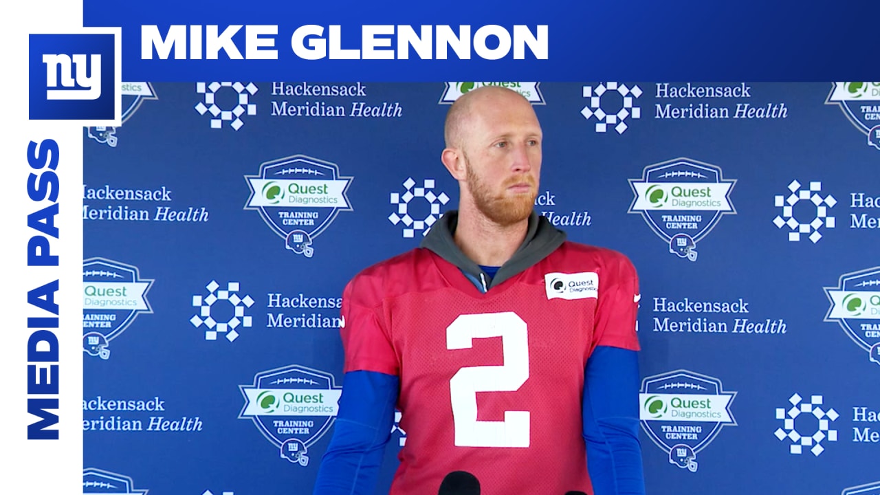 Giants' Mike Glennon clears concussion protocol, will start Sunday