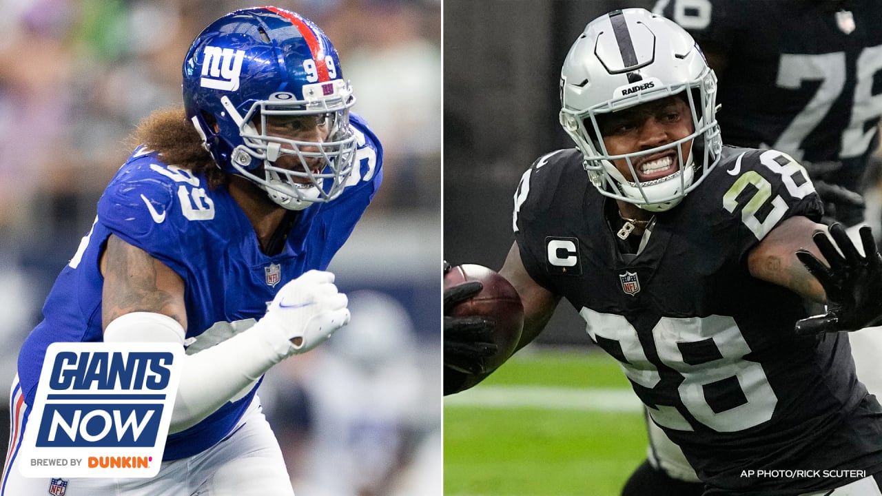 Giants Now GiantsRaiders tale of the tape