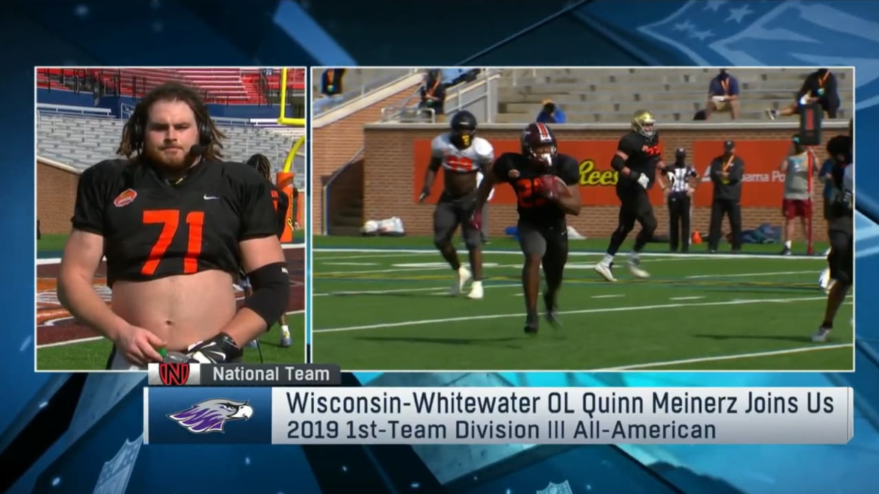 Quinn Meinerz Discusses Path To Senior Bowl With No Season As A Division Iii Player