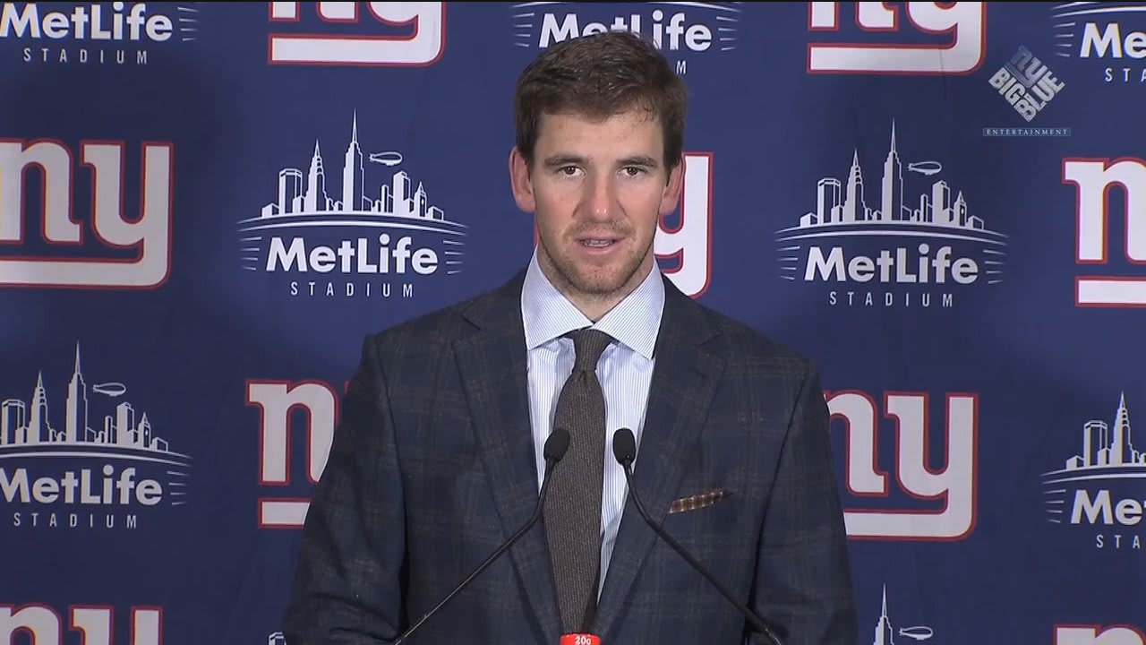 Postgame QB Eli Manning Vs. Jaguars