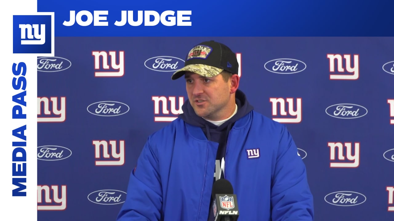 Joe Judge fired as Giants head coach