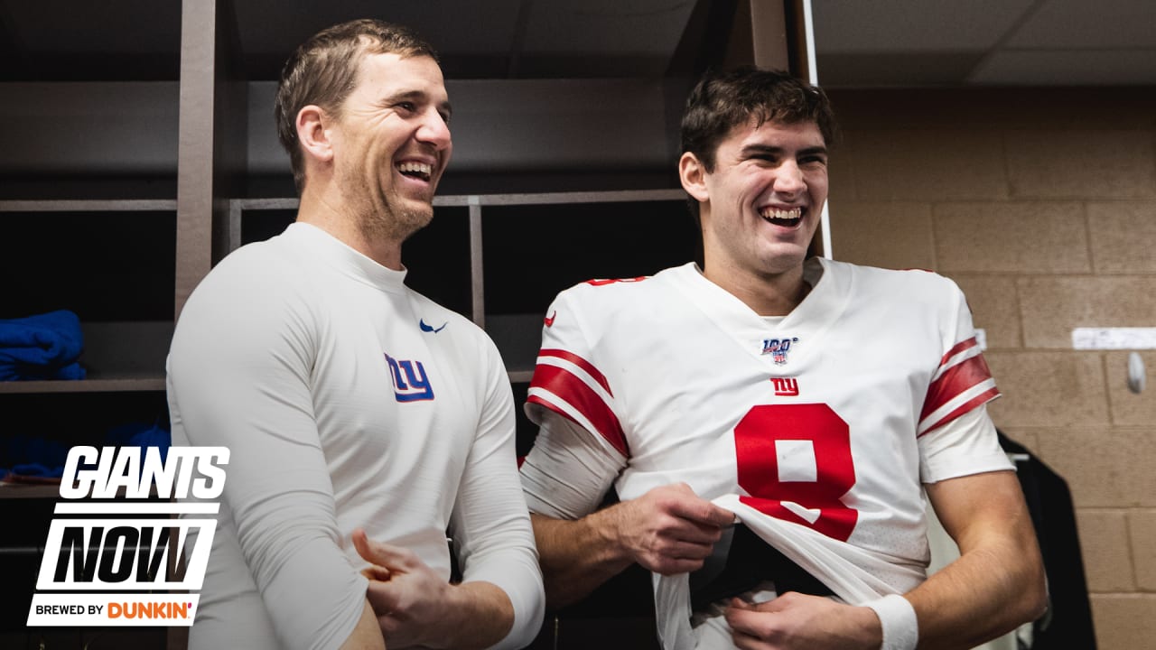 Giants Now: Eli Manning 'a fan' of Daniel Jones