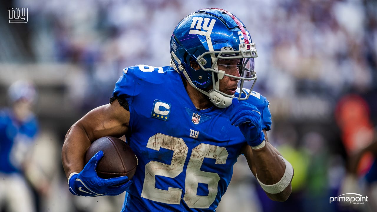 New York Giants on X: We have placed the non-exclusive franchise tag on  Saquon Barkley Details:   / X