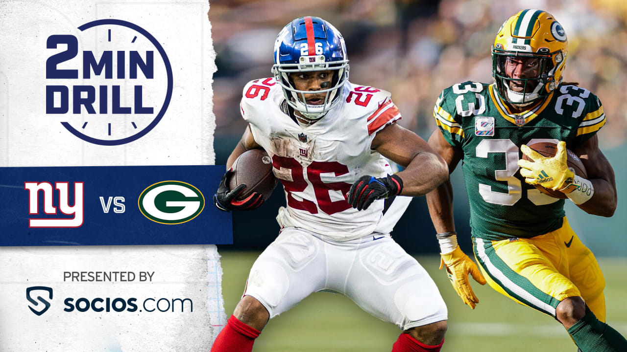 2-Minute Drill: Previewing Giants-Packers in London