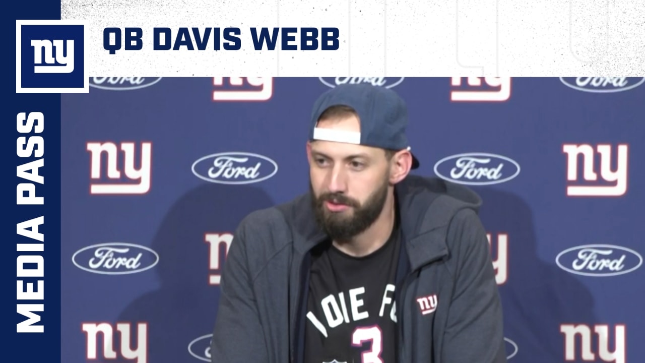 QB Davis Webb on first career NFL start