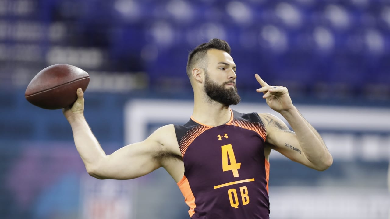 West Virginia quarterback Will Grier's 2019 NFL Scouting Combine workout