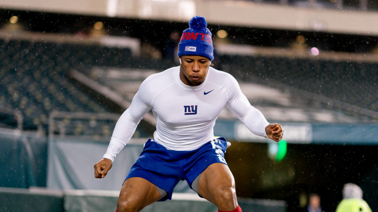 Photos: Giants vs. Eagles pregame warmups