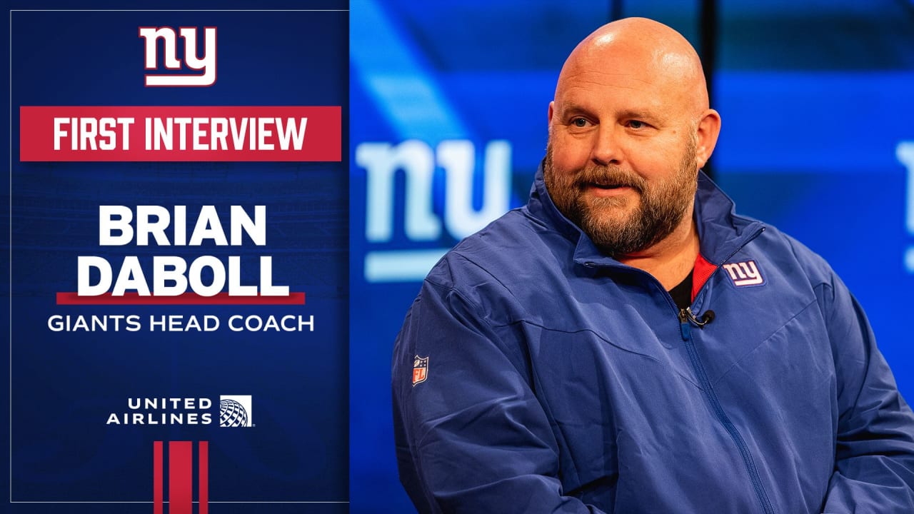 Brian Daboll's first interview as Giants head coach