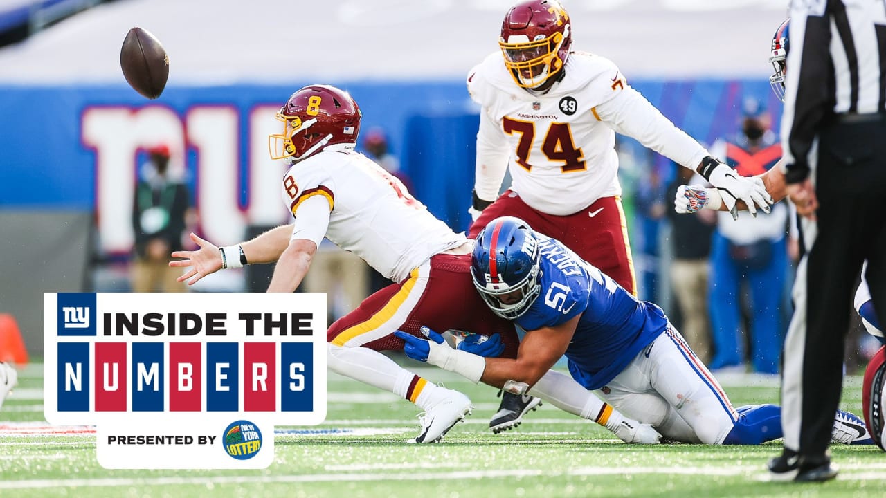 Washington Redskins outside linebacker Ryan Kerrigan (91) celebrates a  first quarter sack against Philadelphia Eagles quarterback