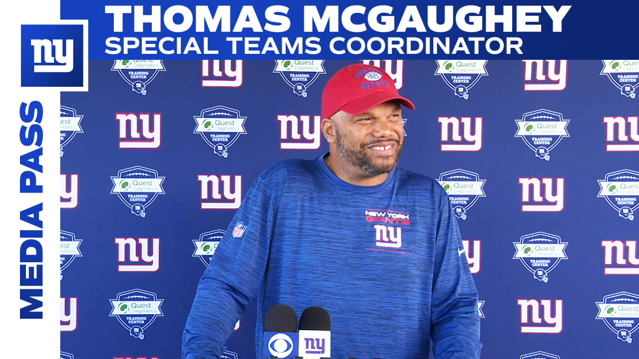 Giants' Thomas McGaughey: Cam Brown has $70 million in potential