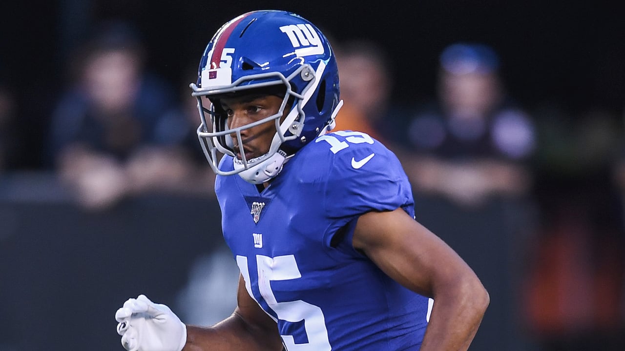 New York Giants' Golden Tate III shows off concentration in