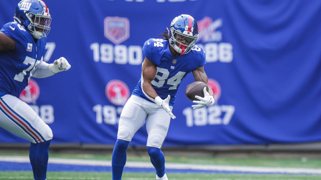 Marcus Johnson makes one-handed catch for first down | Giants vs. Ravens Highlights