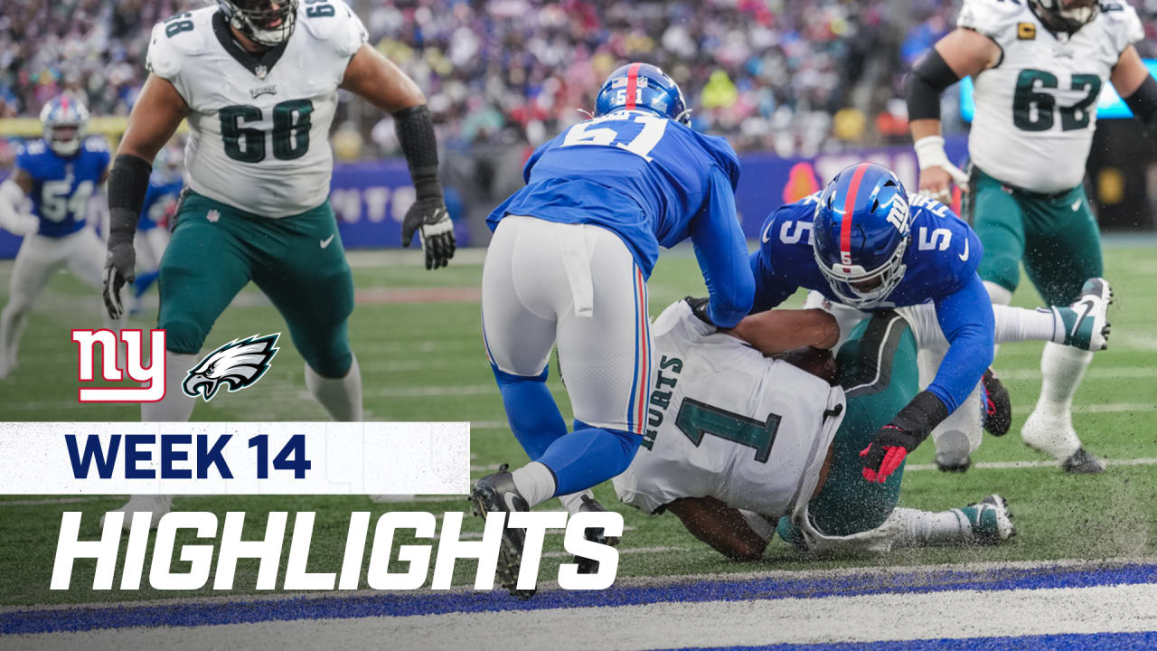 Highlights Philadelphia Eagles 48, New York Giants 22