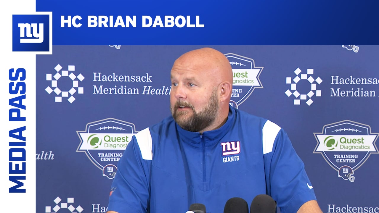 Brian Daboll's Monday Press Conference - Big Blue Interactive