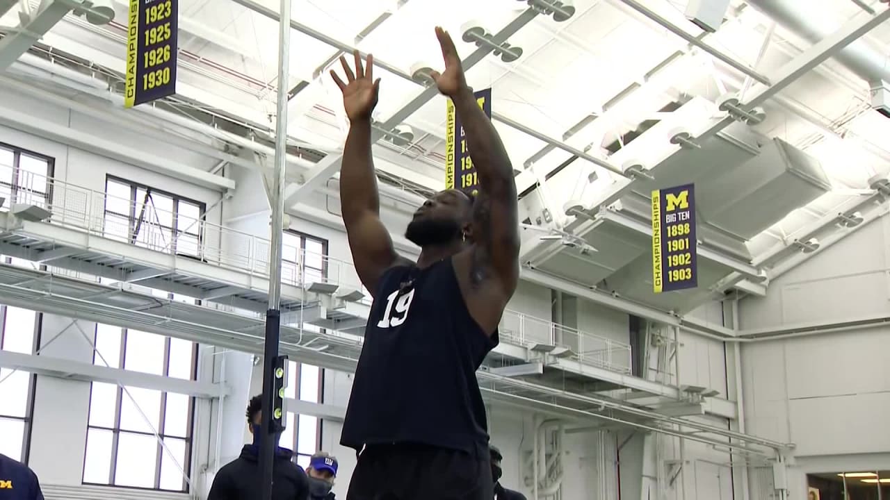 Kwity Paye's Michigan pro day highlights