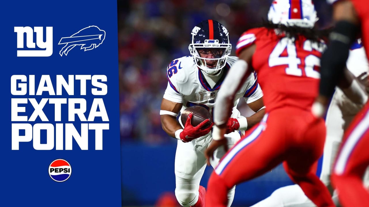 Giants Extra Point Giants vs. Bills Recap