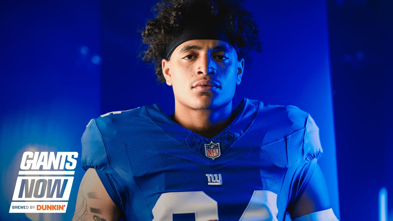 ESPN New York on X: Giants' Jalin Hyatt selects No. 13 for his