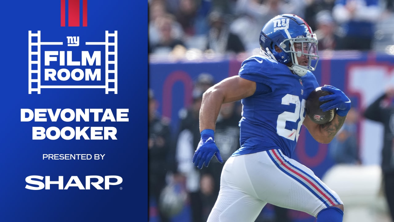 Giants' Devontae Booker is a healthy scratch already in Week 3 vs. Falcons,  making a strange free agent signing look even worse 