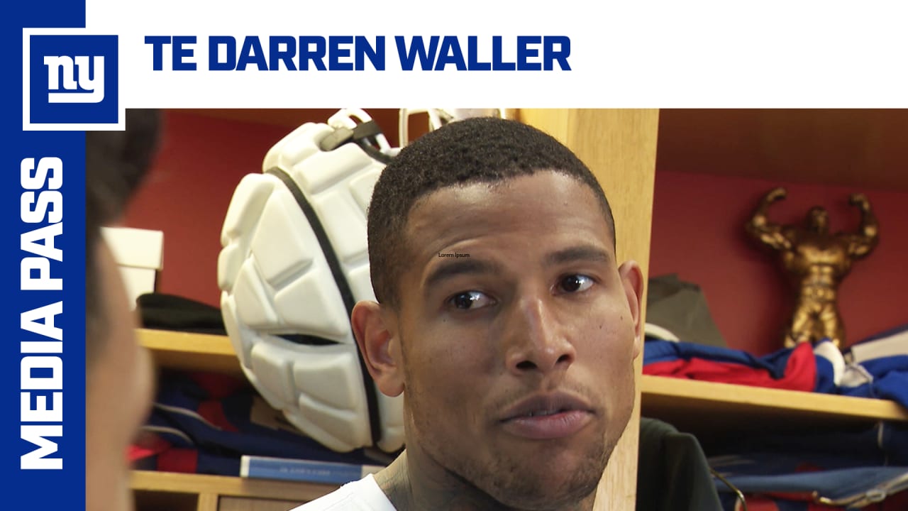 TE Darren Waller: 'It's all about execution'