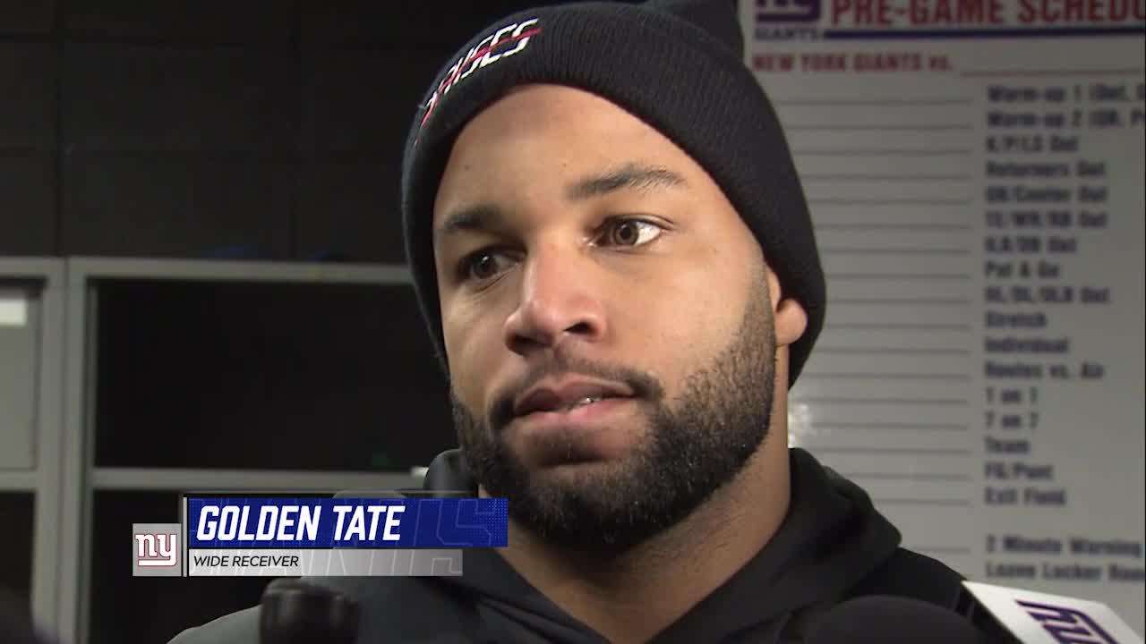 Golden Tate discusses missed opportunities against Philadelphia